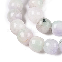 Dyed Natural White Jade Beads Strands&nbsp;G-T138-D16