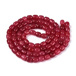 Baking Paint Crackle Glass Beads Strands&nbsp;DGLA-N019-01B-02