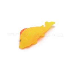 レジン 人工 ランダムポーズ 魚飾り  金魚  マイクロランドスケープ水族館の水槽の装飾用  ゴールド  38x13x16.5mm&nbsp;AJEW-WH0245-77A