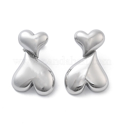 304 Stainless Steel Stud Earrings&nbsp;STAS-Z112-21P
