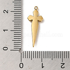 304 Stainless Steel Pendants&nbsp;STAS-L022-321G