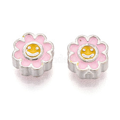 925 Sterling Silver Enamel Beads&nbsp;STER-T008-36D