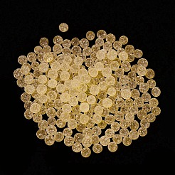 Luminous Glow in the Dark Transparent Glass Round Beads&nbsp;GLAA-F124-B05