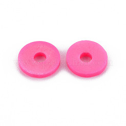 Handmade Polymer Clay Beads Strands&nbsp;CLAY-R089-8mm-T033