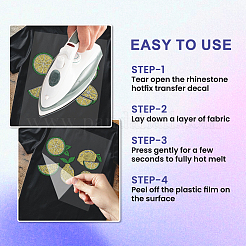 Glass Hotfix Rhinestone&nbsp;DIY-WH0303-992