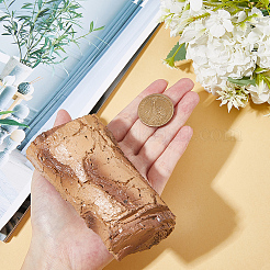 樹脂ブロックディスプレイ装飾  秘密の収納ボックス  キー用  ジュエリー  イヤホン  キャメル  106x60x42mm&nbsp;DJEW-WH0042-41