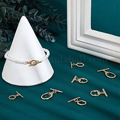 8Set 4 Style Brass Toggle Clasps&nbsp;KK-GA0001-16