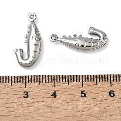 304 Stainless Steel Pendants&nbsp;STAS-P433-14E-P