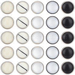 50Bags 5 Colors Stainless Steel 5 Claw Snap Buttons&nbsp;FIND-GF0009-83