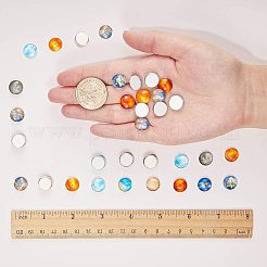 Glass Cabochons&nbsp;GLAA-SC0001-03A