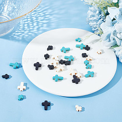 210Pcs 6 Styles Synthetic Turquoise Beads&nbsp;G-HY0001-52