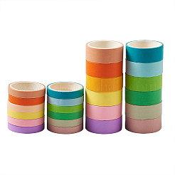 12 Colors DIY Scrapbook Decorative Adhesive Tapes&nbsp;DIY-TA0002-40