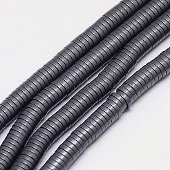 Electroplate Non-magnetic Synthetic Hematite Beads Strands&nbsp;G-J164B-3mm-M