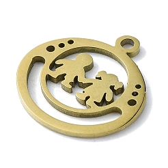 304 Stainless Steel Pendants&nbsp;STAS-C097-36G