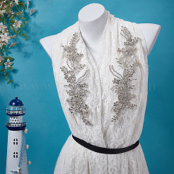 Polyester Embroidery Sequin Costume Accessories&nbsp;FIND-WH0148-717B