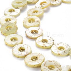 Natural Freshwater Shell Beads Strands&nbsp;SHEL-N026-168C
