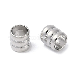 真鍮ブラッド  カドミウムフリー＆ニッケルフリー＆鉛フリー  コラム  プラチナ  4x4x4mm  穴：2.7mm&nbsp;KK-Q030-15P