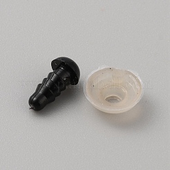 レジン人形の目  クラフトアイ  工芸用  かぎ針編みのおもちゃとぬいぐるみ  ラウンド  ブラック  11.5x6mm&nbsp;FIND-TAC0011-91A