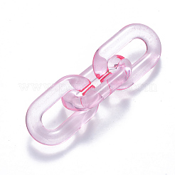 Transparent Acrylic Linking Rings&nbsp;OACR-S036-006A-J08