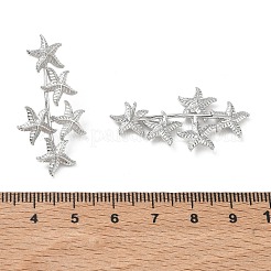 Brass Stud Earrings for Women&nbsp;EJEW-A167-02B-P