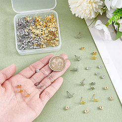 80Pcs 304 Stainless Steel Stud Earring Findings&nbsp;STAS-ME0001-32