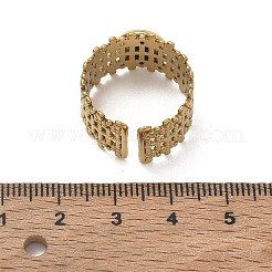 304 Stainless Steel Cuff Ring Components&nbsp;SA-CBA37BC-16A-G