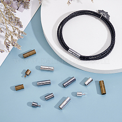 30Pcs 3 Colors Brass Bayonet Clasps&nbsp;KK-OC0001-60A