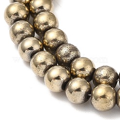 Electroplate Synthetic Magnetic Hematite Beads Strands&nbsp;G-E602-01E