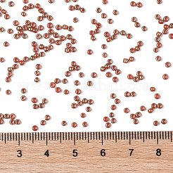 TOHOラウンドシードビーズ  日本製シードビーズ  （1707)つの金色の大理石のオレンジ  11/0  2.2mm  穴：0.8mm  約1110個/10g&nbsp;X-SEED-TR11-1707