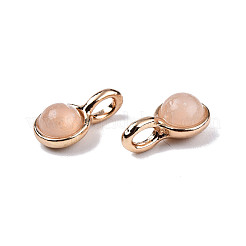 Natural Rose Quartz Charms&nbsp;G-N326-141D
