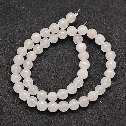 Natural Malaysia Jade Bead Strands&nbsp;G-A146-8mm-A29