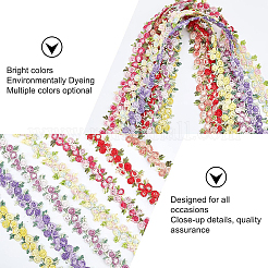 Flower Polyester Trim Ribbon&nbsp;OCOR-GF0001-17A