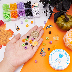 DIY Halloween Bracelet Making Kit for Children&nbsp;DIY-NB0006-93