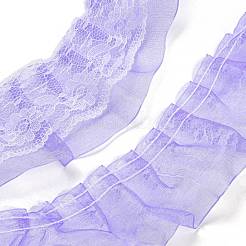 2M Polyester Pleated Flower Lace Ribbon&nbsp;OCOR-XCP0002-14