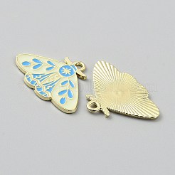 Alloy Enamel Pendants&nbsp;FIND-WH20004-24B