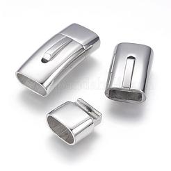 Tarnish Resistant 304 Stainless Steel Bayonet Clasps&nbsp;STAS-G143-31A