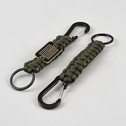 Polyester Cord Rope Rock Climbing Carabiners&nbsp;HJEW-WH0042-172A
