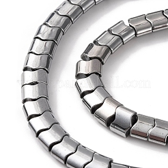 Electroplated Synthetic Non-magnetic Hematite Beads Strands&nbsp;G-Q174-01A