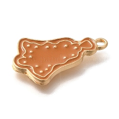 Christmas Theme Alloy Enamel Pendants&nbsp;ENAM-Q509-01KCG-03