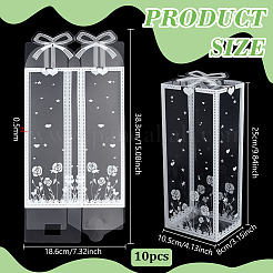 Printed Transparent PVC Packaging Boxes&nbsp;CON-WH0816-010A