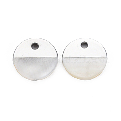 Natural Freshwater Shell Charms&nbsp;SHEL-T018-32B