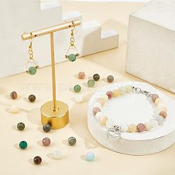 375Pcs 15 Styles Natural & Synthetic Gemstone Beads&nbsp;G-NB0003-87
