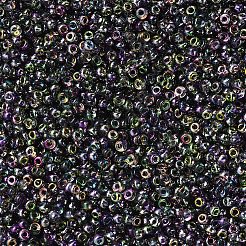 MIYUKIラウンドロカイユビーズ  日本製シードビーズ  11/0  （rr4571)マジックオーキッド  2x1.3mm  穴：0.8mm  約50000個/ポンド&nbsp;SEED-G007-RR4571