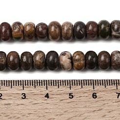 Natural Picasso Stone/Polychrome Jasper Beads Strands&nbsp;G-A280-A27-02