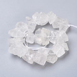 Natural Quartz Crystal Beads Strands&nbsp;G-I283-F06