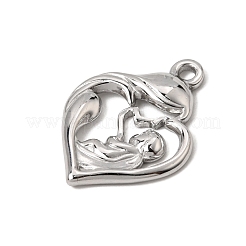 Mother's Day 304 Stainless Steel Pendants&nbsp;SA-CBA9B1E-12P