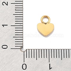 Ion Plating(IP) 304 Stainless Steel Charms&nbsp;STAS-P379-32G