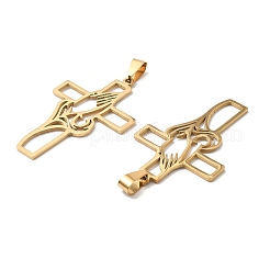 201 Stainless Steel Pendants&nbsp;STAS-K310-01B-G