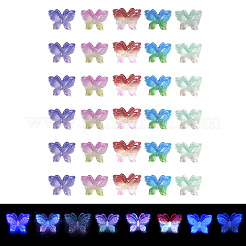 100Pcs 5 Colors Luminous Resin Cabochons&nbsp;MRMJ-TA0001-22