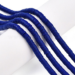 Handmade Polymer Clay Beads Strands&nbsp;CLAY-R089-6mm-112